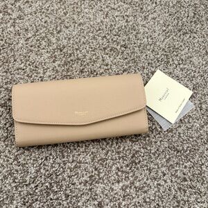 Moncrief London Italian Leather Large Envelope Purse